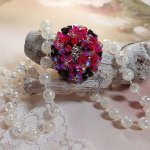 Elegance ring med Swarovski krystalfacetter og spinnere